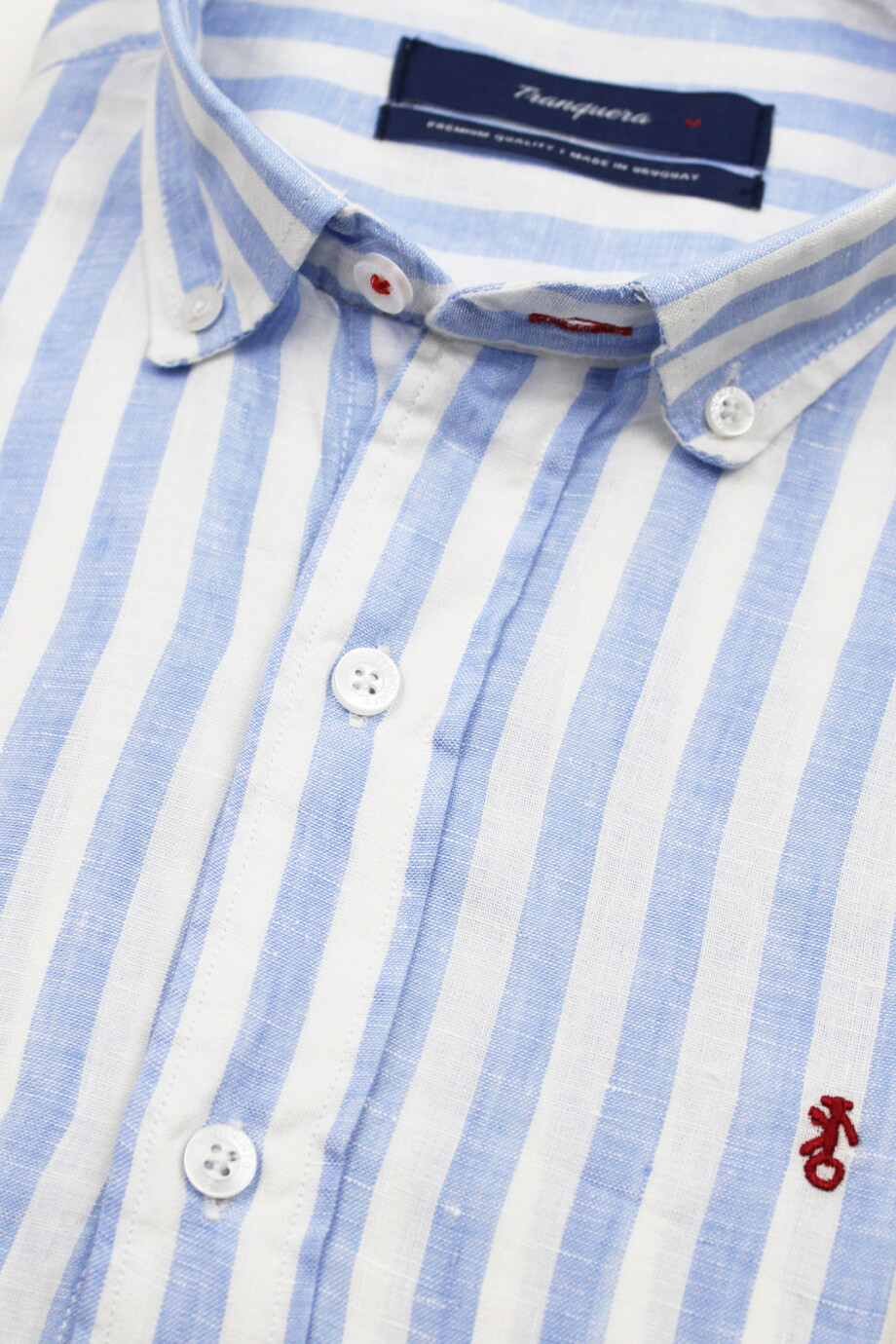 Camisa de Lino Rayada