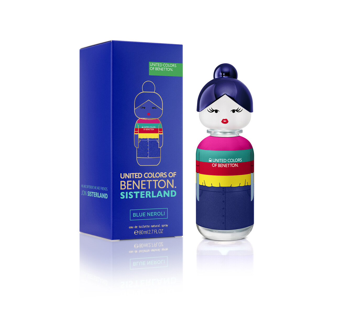 Fragancia Benetton Sisterland blue neroli 80 ml 