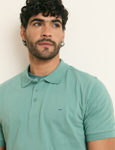 520752 REMERA HARRINGTON LABEL Verde