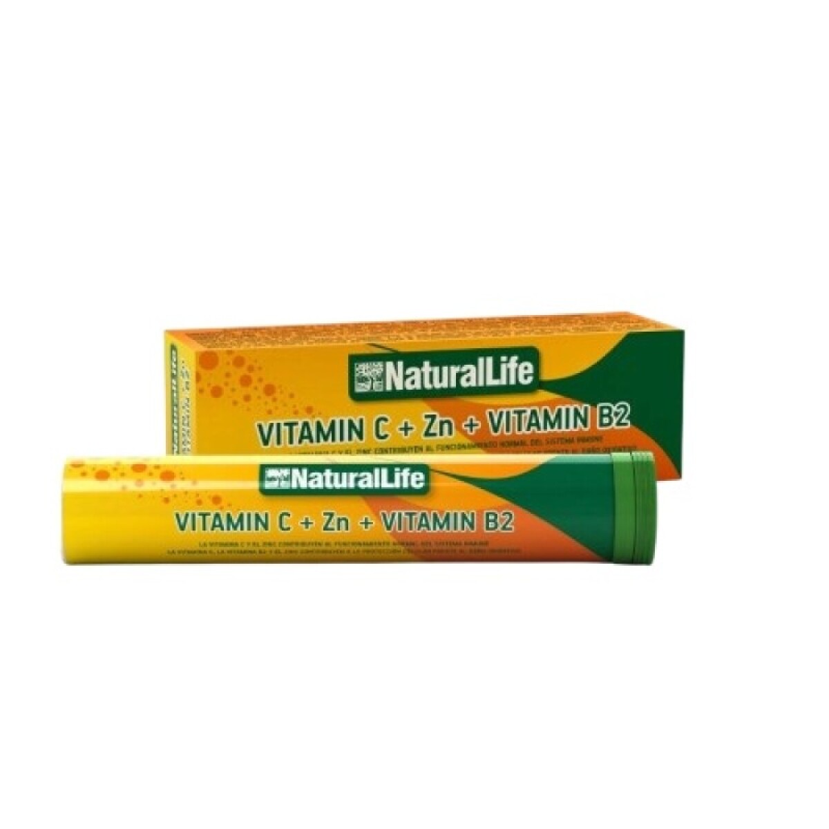 VITAMINA C + ZINC + B2 x 20 EFERVESCENTES – Refuerzo Inmune y Energía 