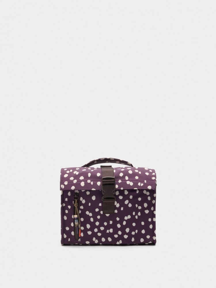 Bolsa Porta-Alimentos De Nylon Estampada multicolor