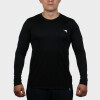 Remera Térmica Deportiva Hombre Diadora Dry Fit Negro-negro