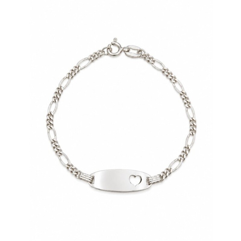 Pulsera para niña con placa Pulsera para niña con placa