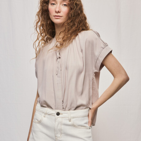 SHORT OMBRA Blanco