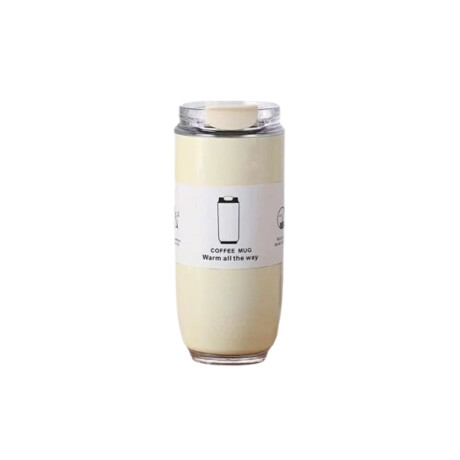 Vaso térmico de 320 ml de capacidad Blanco