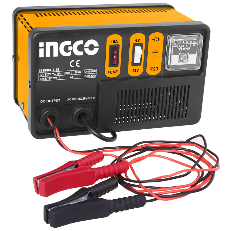 CARGADOR BATERIAS 6/12VOLT INGCO ING-CB1501 CARGADOR BATERIAS 6/12VOLT INGCO ING-CB1501