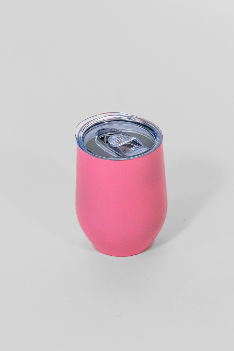 Taza Termica Mate - Rosa 