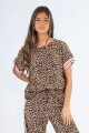 Remera set Dinna Leopardo