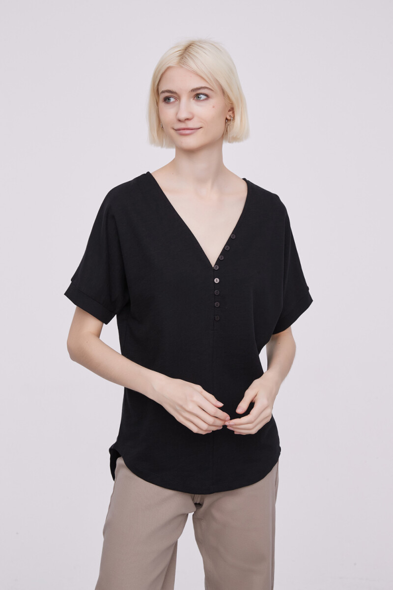 Remera Tazu - Negro 