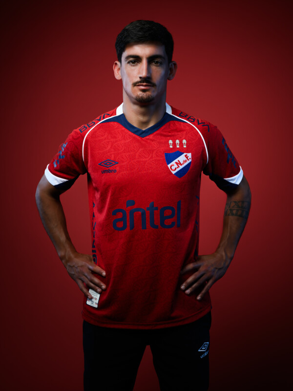 Camiseta AWAY 1 2026 Nacional Hombre Skuba, Rojo