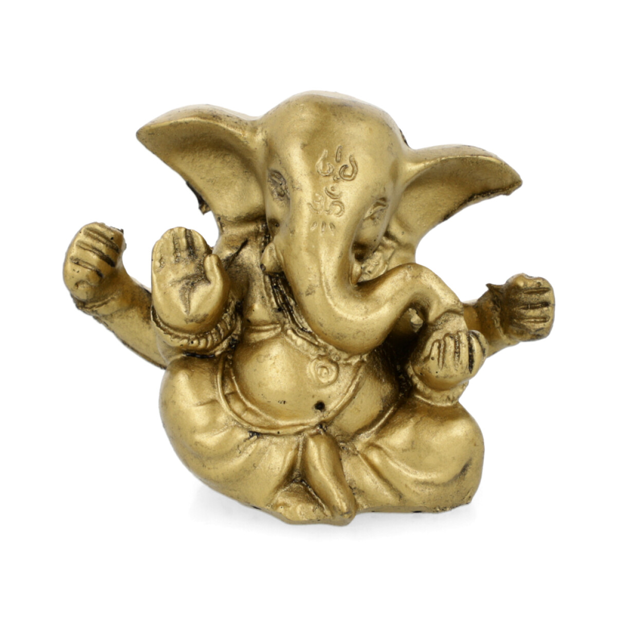 GANESHA DE POLIRESINA BRONCE X2 UNIDADES - Gp164/5cm 