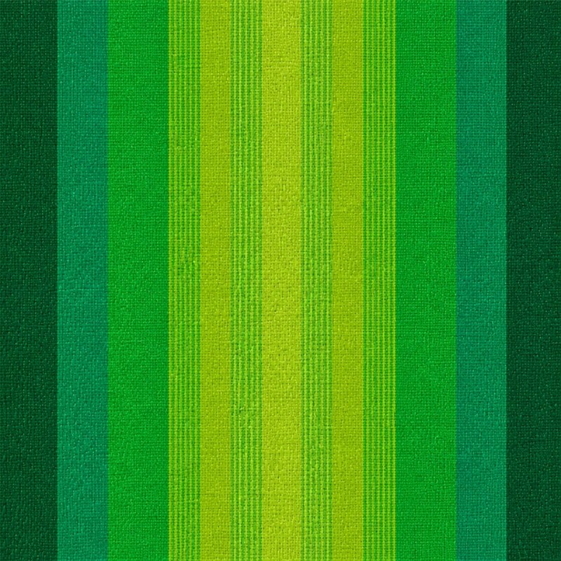 Set X 2 Sillas Altas Aluminio Clásica A Rayas VERDE