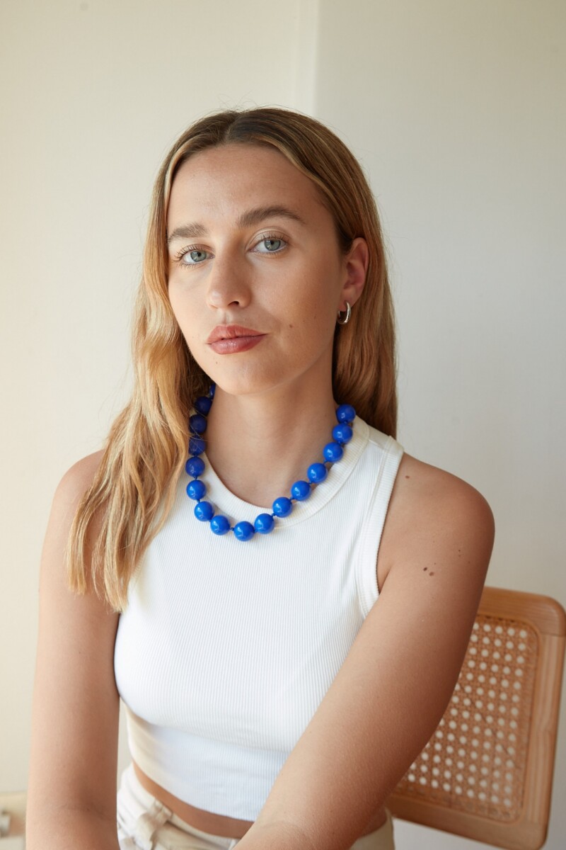 COLLAR VILMA - AZUL 