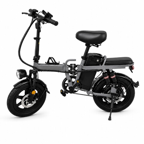 Bicicleta Eléctrica Sg04 Pl 16" 500w 100kg 35kmh GRIS