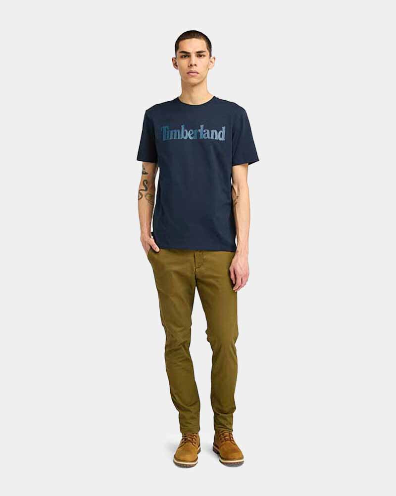 Polo Northwood Wordmark Hombre Dark Sapphire-dark Denim