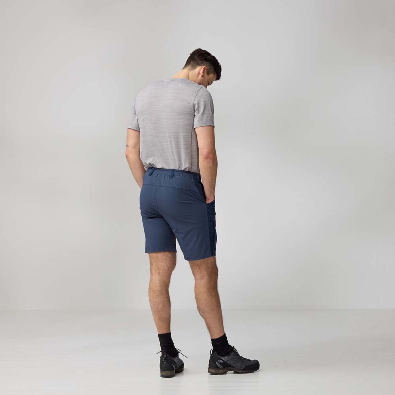 Short Fjallraven Abisko Hybrid Trail Shorts M Hombre Laurel Green