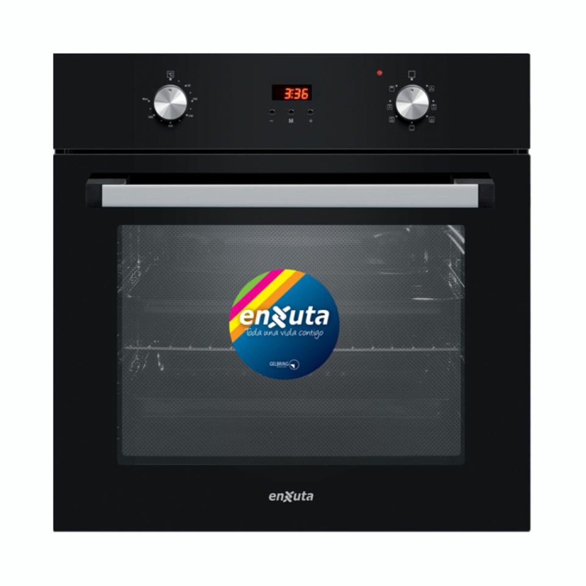 Horno De Empotrar ENXUTA HEENX5500DNG Capacidad 70Lts Con Grill 