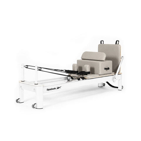 Reformer de Pilates MILANO 4.0 Flow Pilates by Reebok BK Blanco