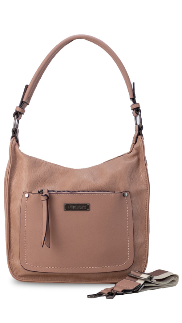BANDOLERA ELATEA ROSA MAUVE