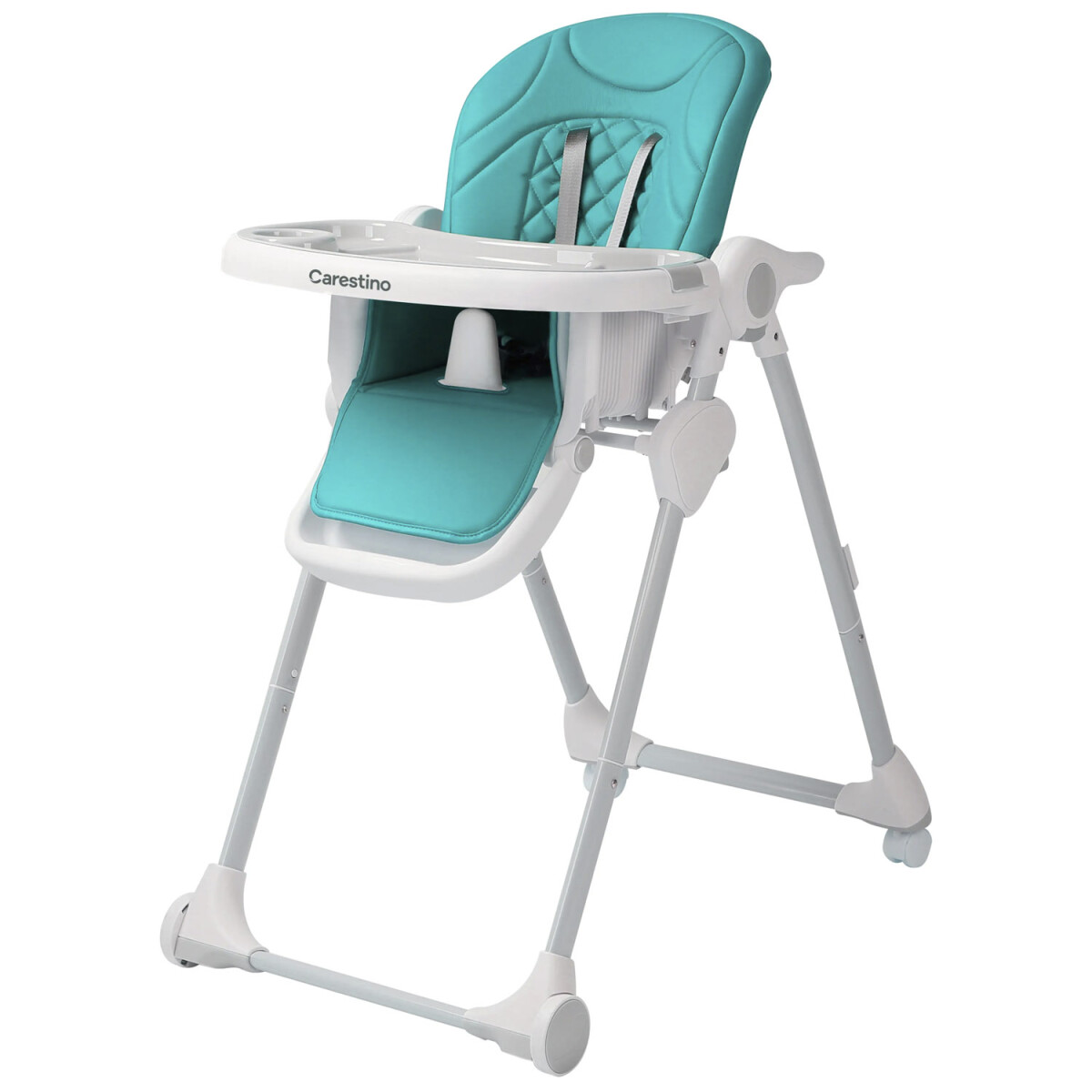 Silla de Comer para Bebés Carestino Petra Ajustable - Aguamarina 