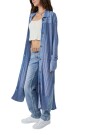 HUDSON MAXI CARDI Azul