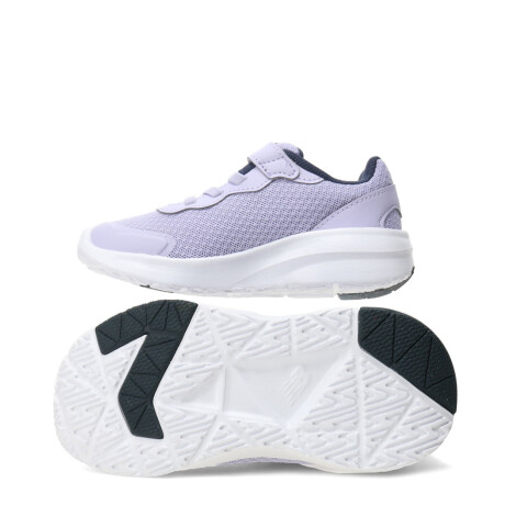 Championes de Niños New Balance 578 Velcro Infantil Lila - Azul Marino