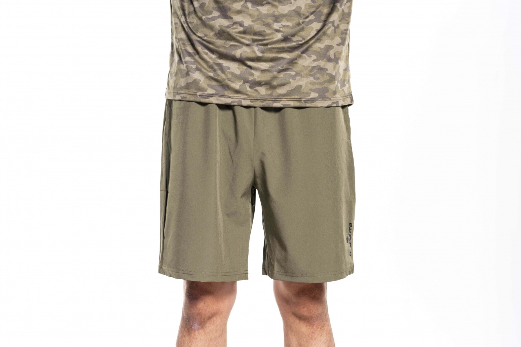 RAPID RUNNING SHORT MEN MILITARY GREEN - MILITARY GREEN 