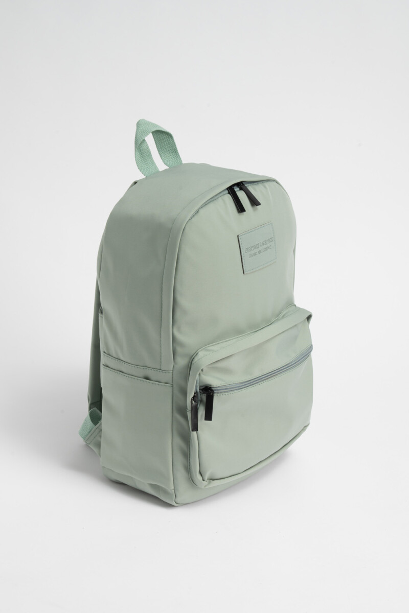 Mochila básica Verde Agua