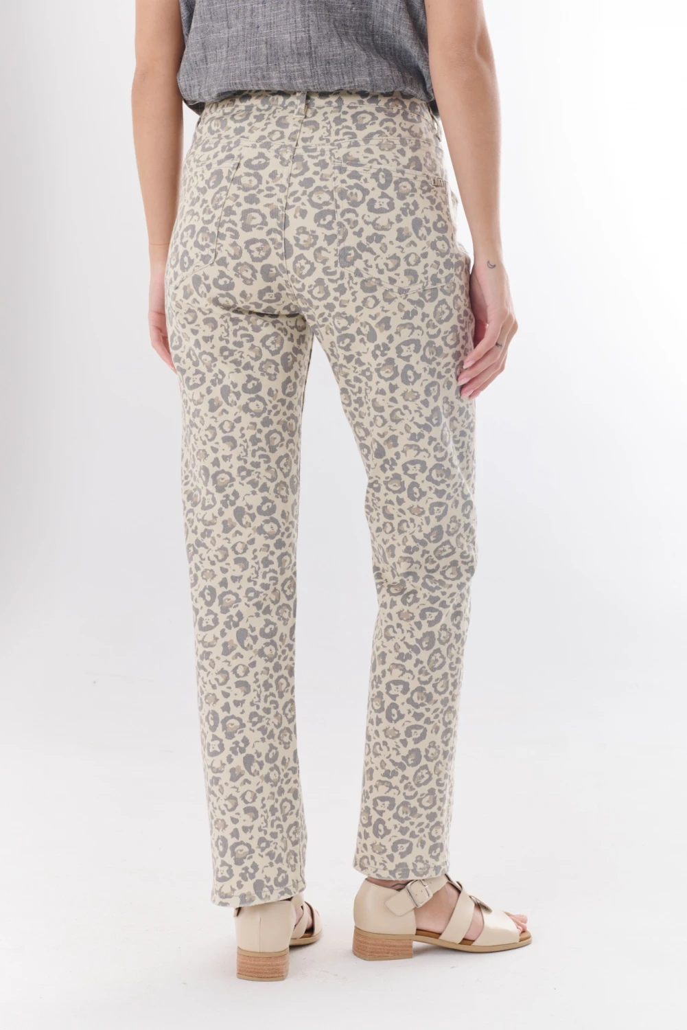 PANTALON COTTON ANIMAL natural 6