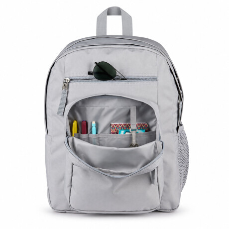 Mochila Escolar Laptop Jansport Big Student Original Urbana Grounded Grey