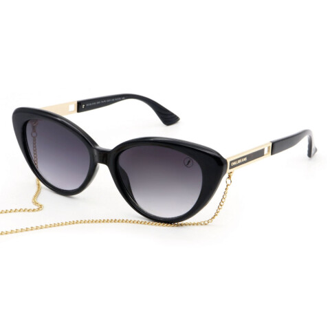 Lentes De Sol Bambu E Madeira Cat - Unisex Gradiente/Negro