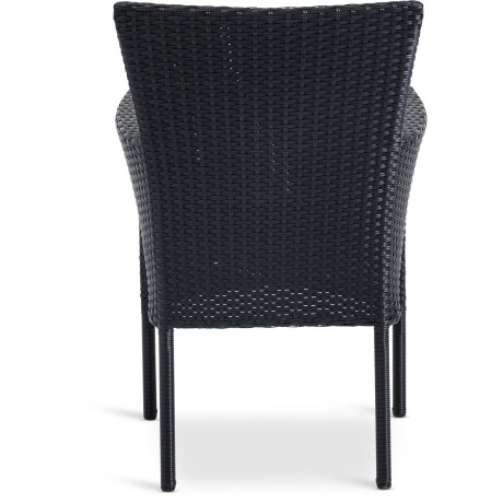 Silla apilable AIDT negro Negro