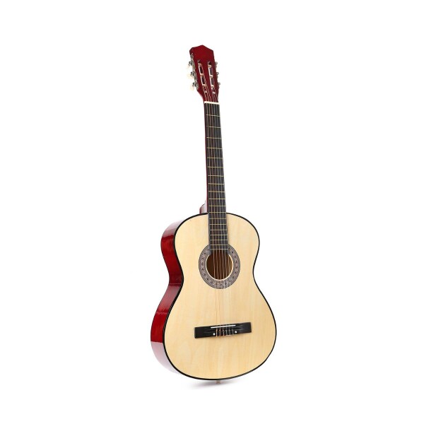 Guitarra Criolla Clásica para Diestros con Funda Color Natural Guitarra Criolla Clásica para Diestros con Funda Color Natural