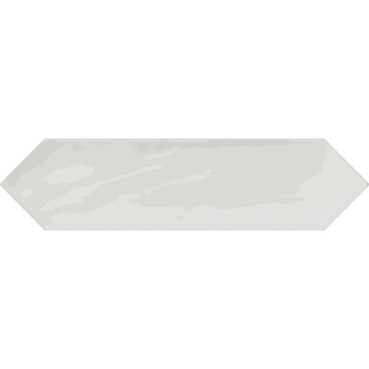 Porcelanato Monochrome Picket White Brillo - 0.44m2 