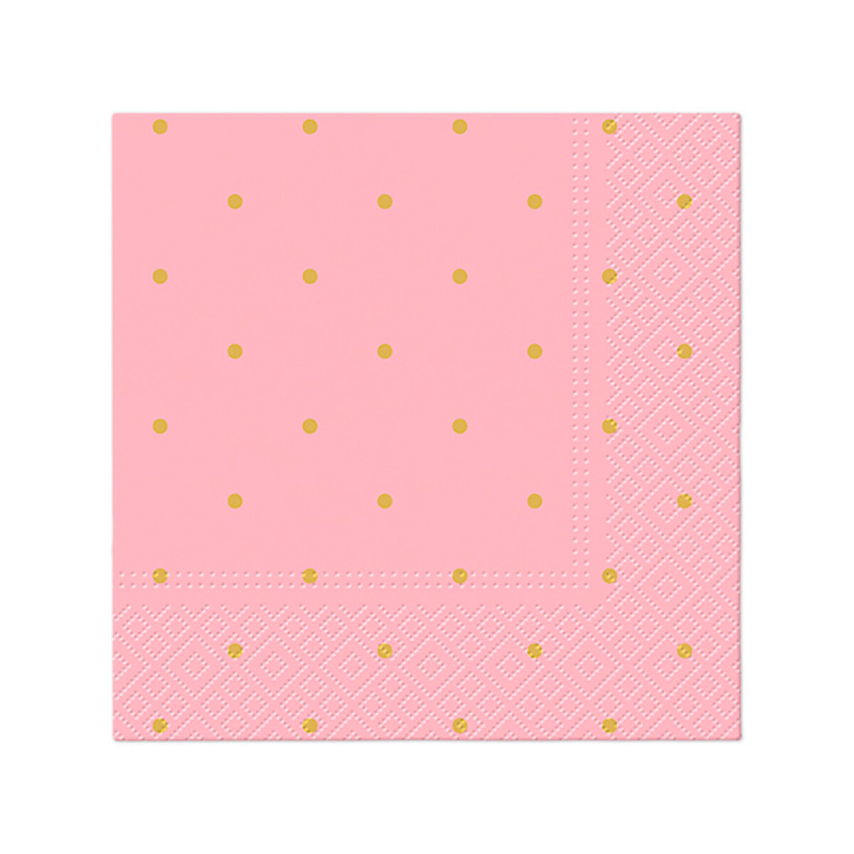 Servilleta Rosa Oro x20 