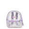 Mochila MINI Miss Carol Tuno De Pvc Y Brillos Lila