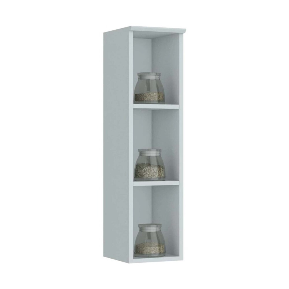 BOTELLERO DE COCINA 20 CM MDF BLANCO AMERICANA