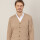 Cardigan merino Beige