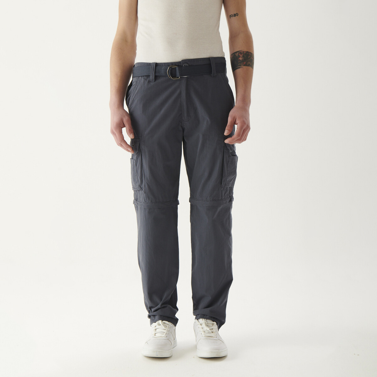 Pantalón Wranglrer de Hombre - MILITARY - W55000MARINO - ELD 