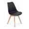 Silla Eames Blanca Reforzada Comedor De La Mejor Calidad Negro