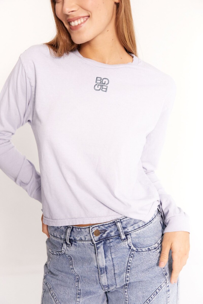 Remera Patch - Lila 