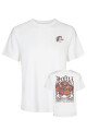 Remera O'Neill Women Back Print Loose Blanco