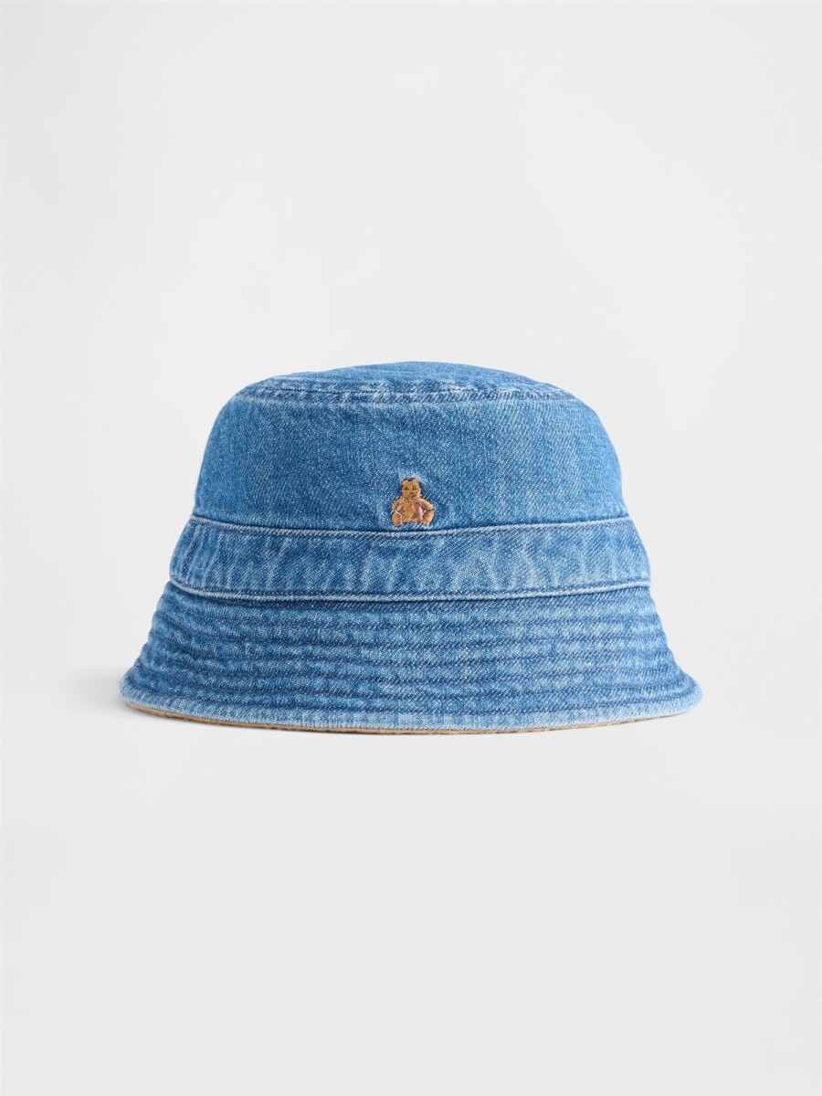 Gorro Forrado Con Corderito Bebé - Medium Wash 