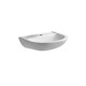 Pileta Para Pedestal Bari Blanco Brillante 1 Agujero