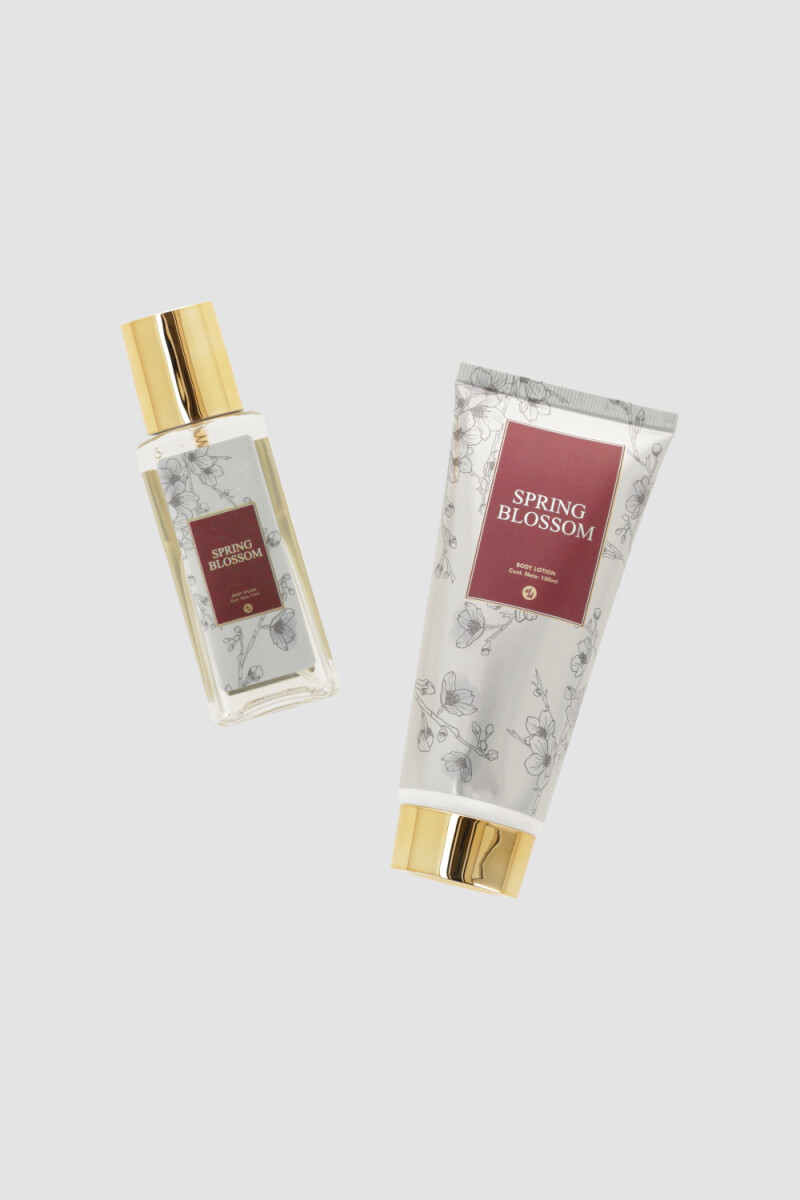 Pack regalable spring blossom: 75ml fragrance mist + 100ml body lotion Spring blossom