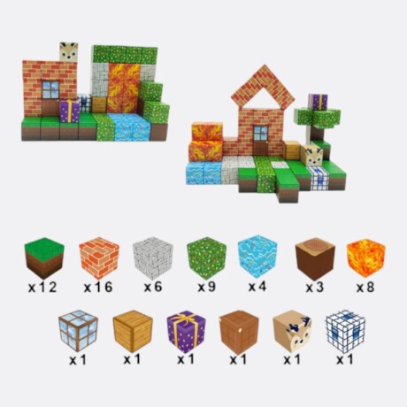 Juego De Cubos Magnéticos Juego De Cubos Magnéticos