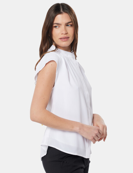 BLUSA MANGA CORTA Blanco