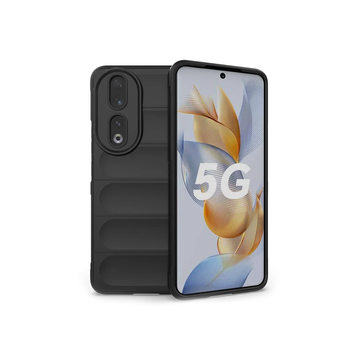 Protector para Honor 90 engomado con textura negro 