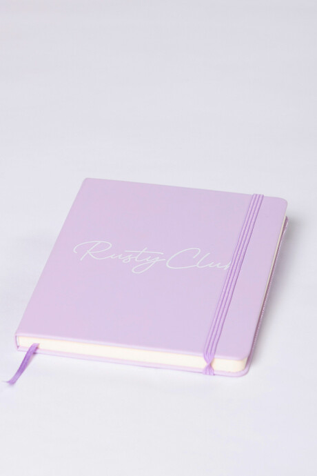 CUADERNO NOTEBOOK RUSTY Lila
