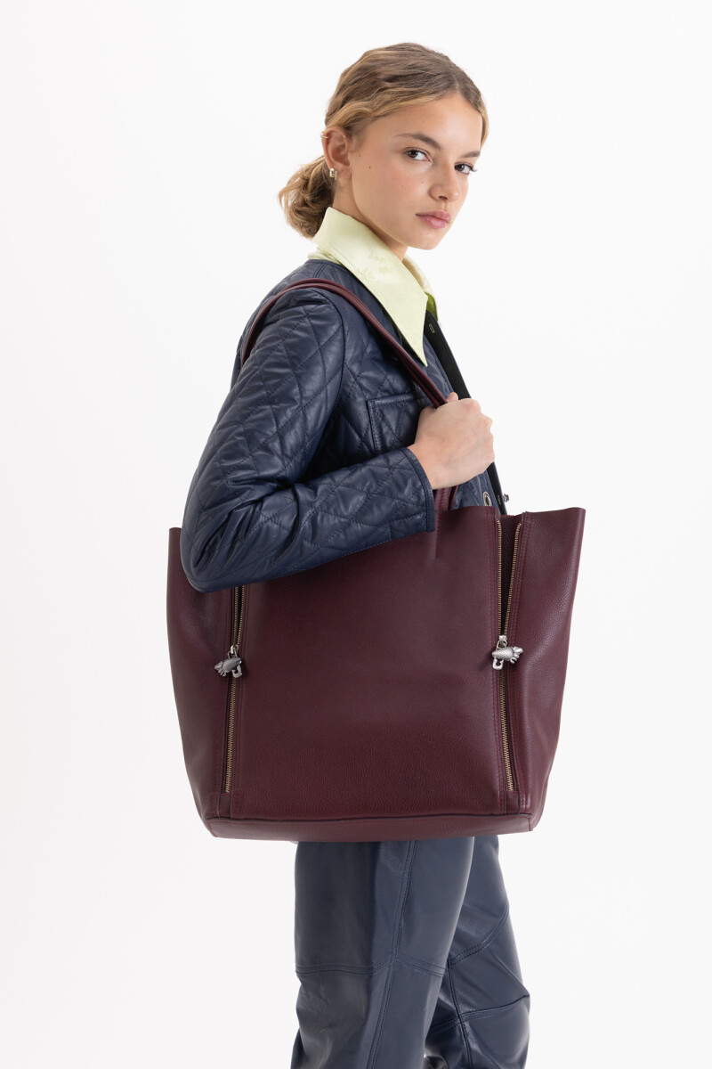 SHOPPER FRAGOLA Bordo
